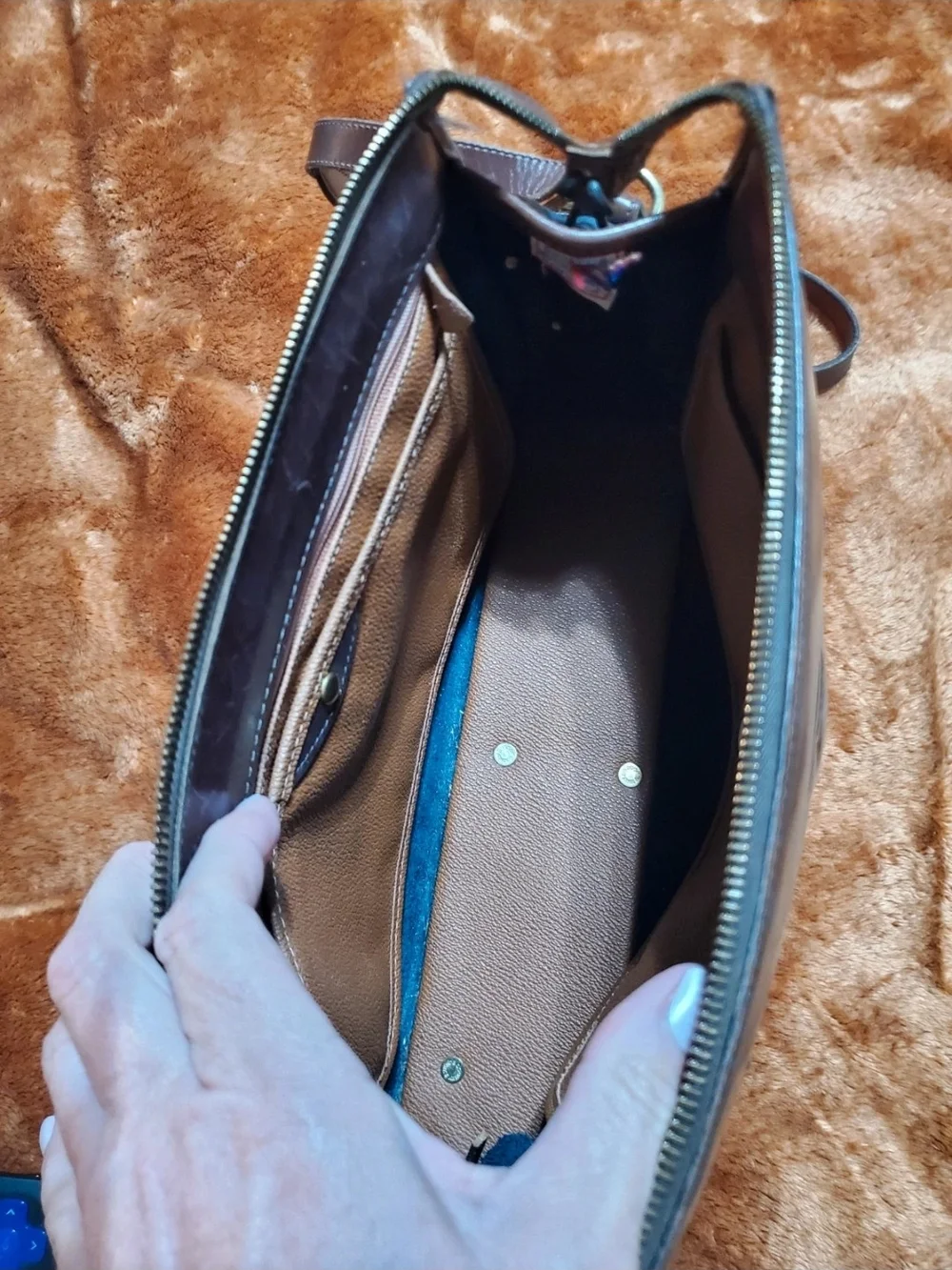 Dooney & Bourke Pebble Leather All Weather  Crossbody Bag in Black/Brown